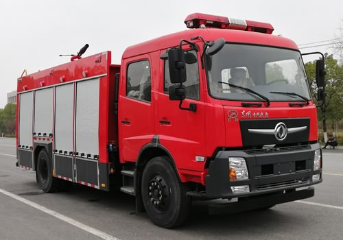 6噸仿天錦泡沫消防車